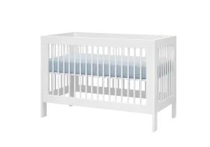 BASIC Łóżeczko 120x60, kolor biały - zdjęcie produktu 1