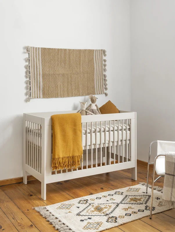 BASIC Łóżeczko 120x60, kolor szampański - zdjęcie produktu 1