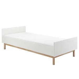 MILOO łóżko 200 x 90 biały - zdjęcie 1