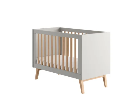 SWING Łóżeczko 120 x 60, wariant Szary - zdjęcie 1